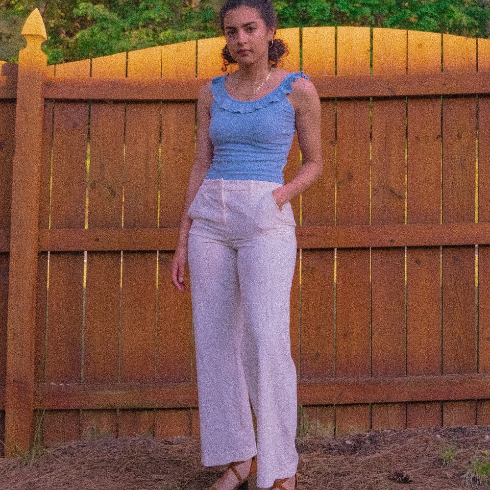 Wide-Leg Trousers